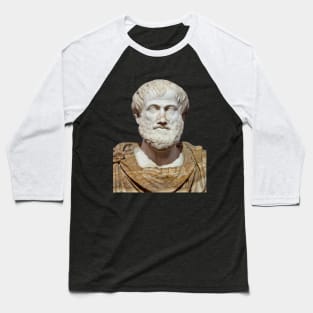 Aristotle Plain Portrait Baseball T-Shirt